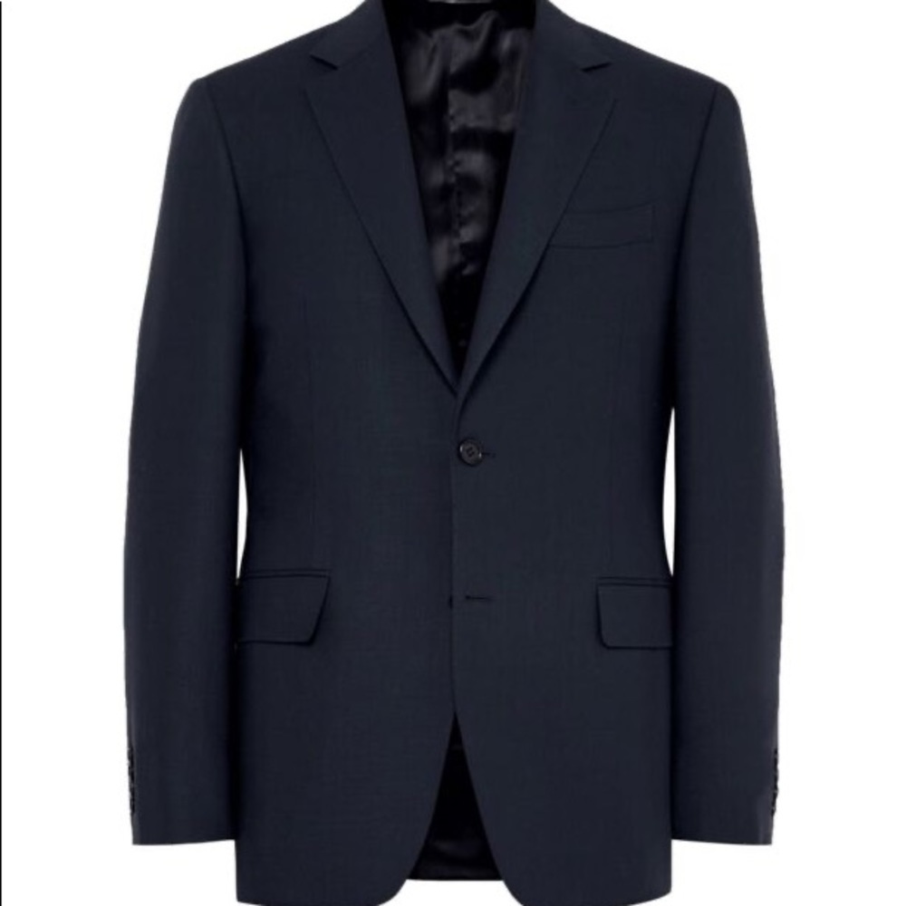 Canali Navy Blue Sport Coat 47 ($1595)